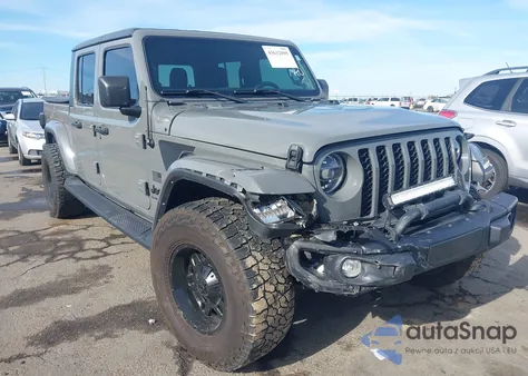 2021 Jeep Gladiator Freedom 4X4 z USA, uszkodzony, nr VIN 1C6HJTAG8ML575892